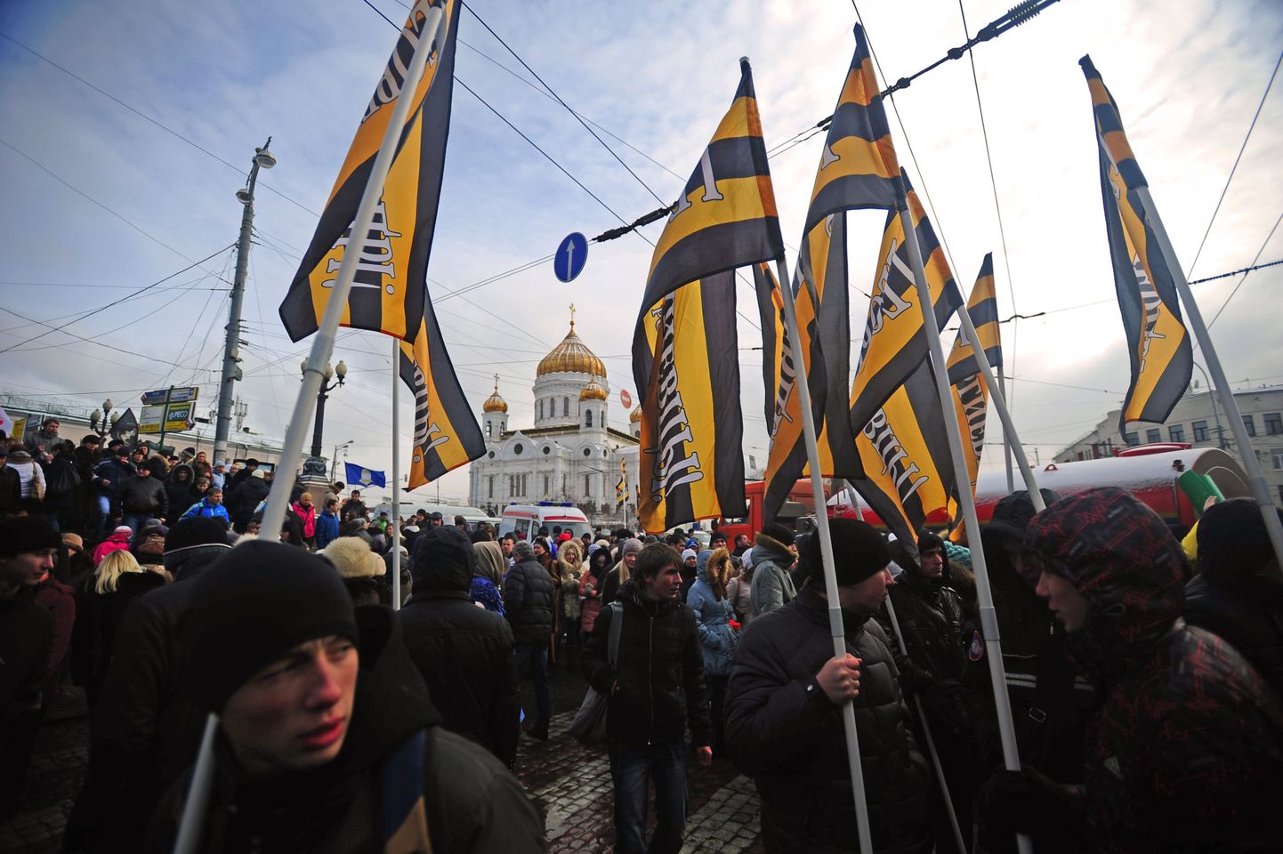 Laste kaitseks korraldatud marss Moskvas meelitas kohale ligi 12 000 inimest.