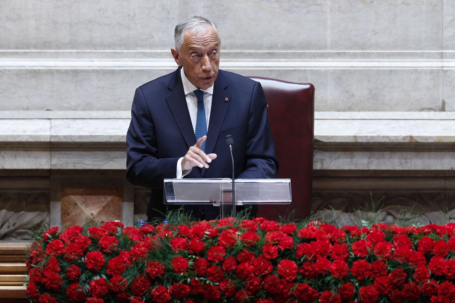 Portugali president Marcelo Rebelo de Sousa.