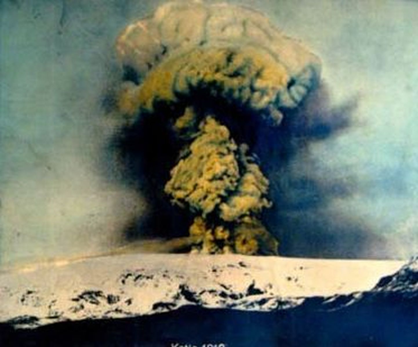 Katla vulkaan 1918. aastal