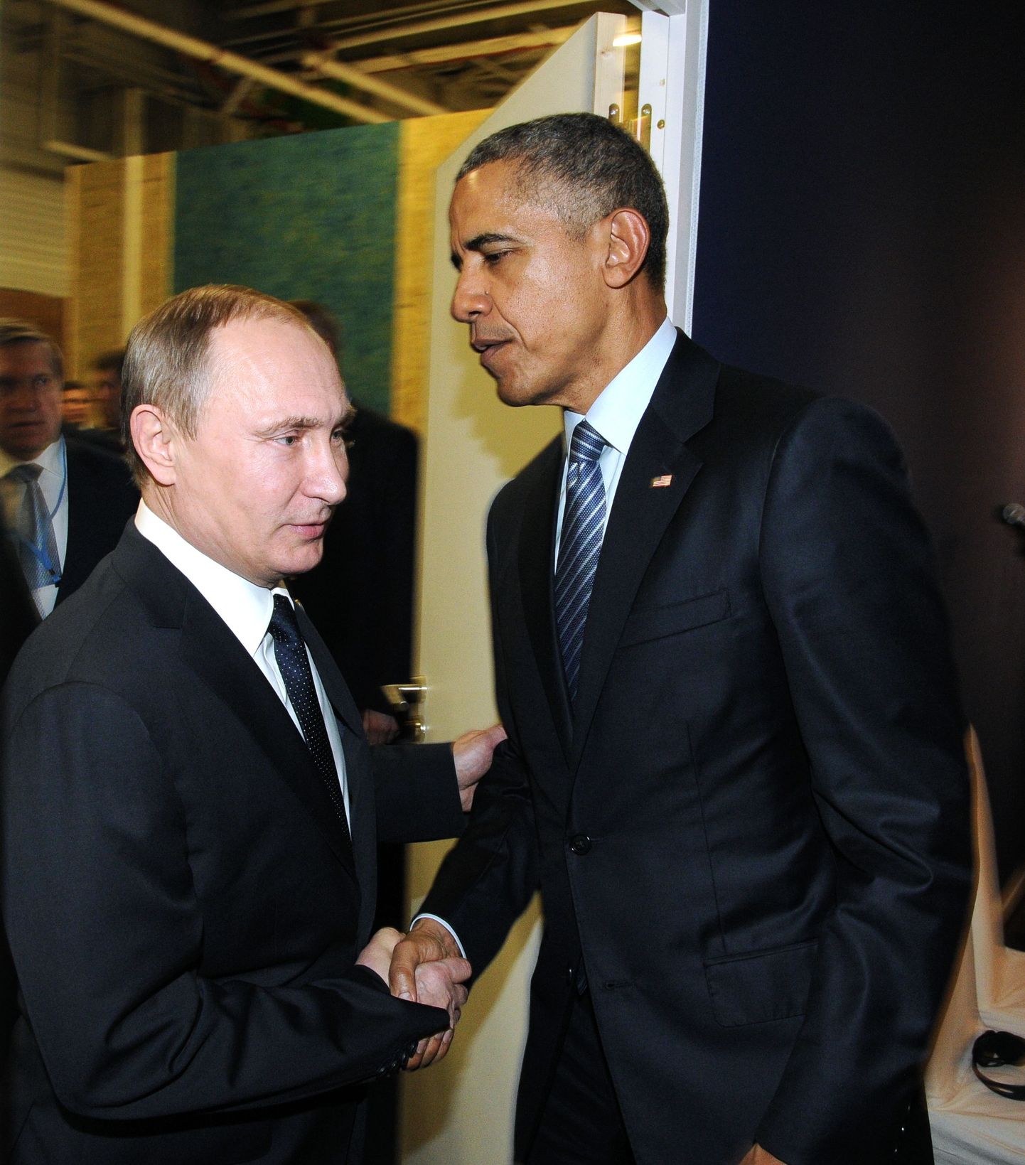 Vladimir Putin ja Barack Obama