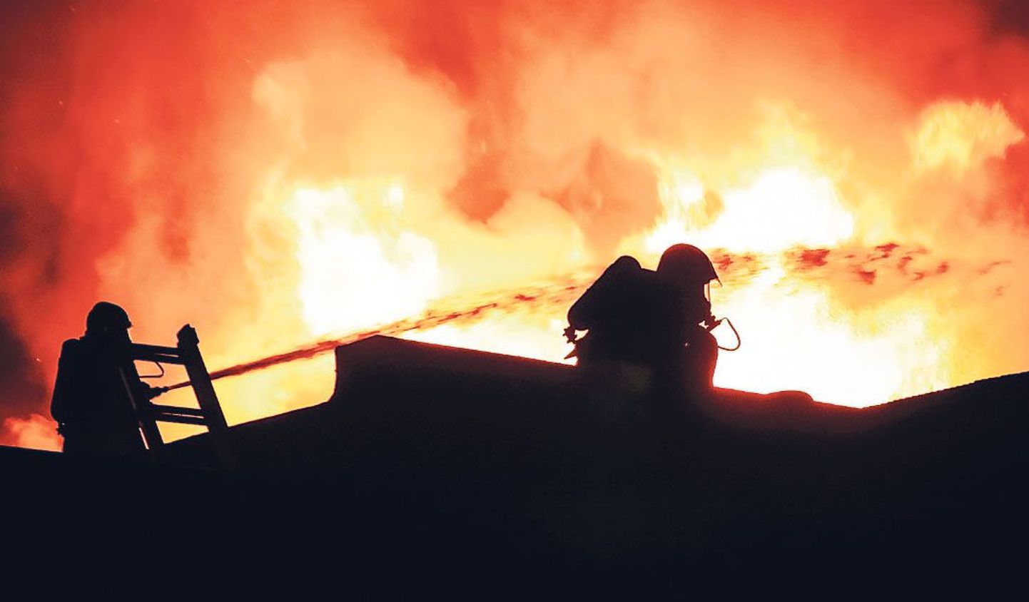 Kuigi teate tulekahjust sai häirekeskus juba kell 21.33, võtsid päästjatel põleva laevatehase kustutustööd aega varahommikuni.