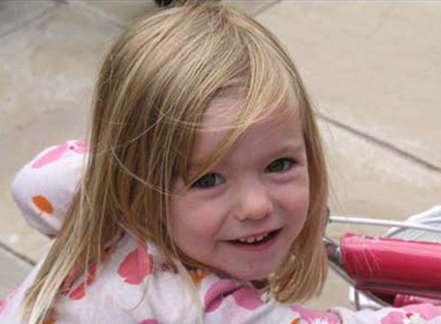 Kolmeaastane Madeleine McCann
