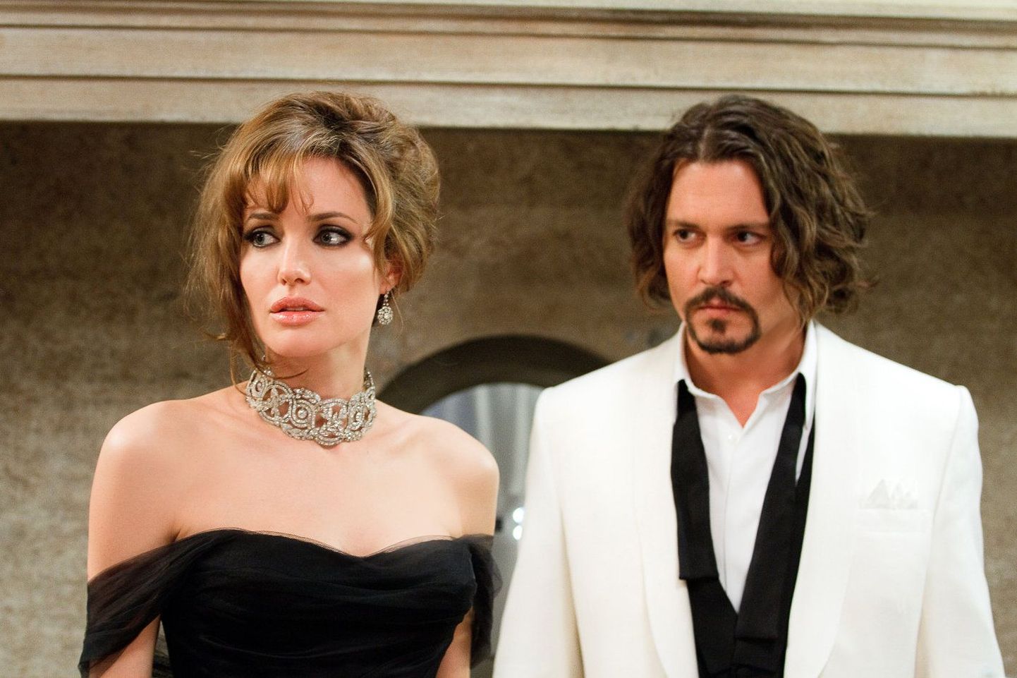 Angelina Jolie ja Johnny Depp filmis "Turist".