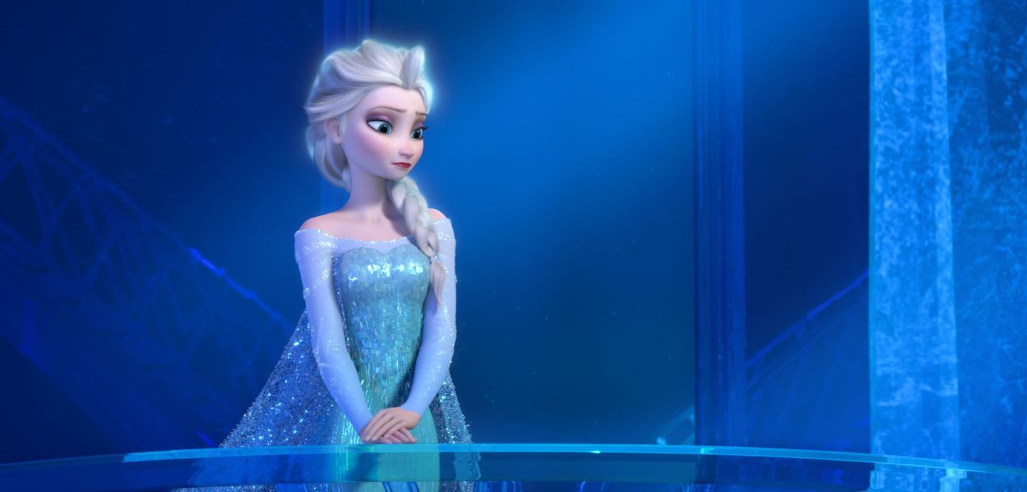 Jääkuninganna Elsa animafilmis «Frozen»