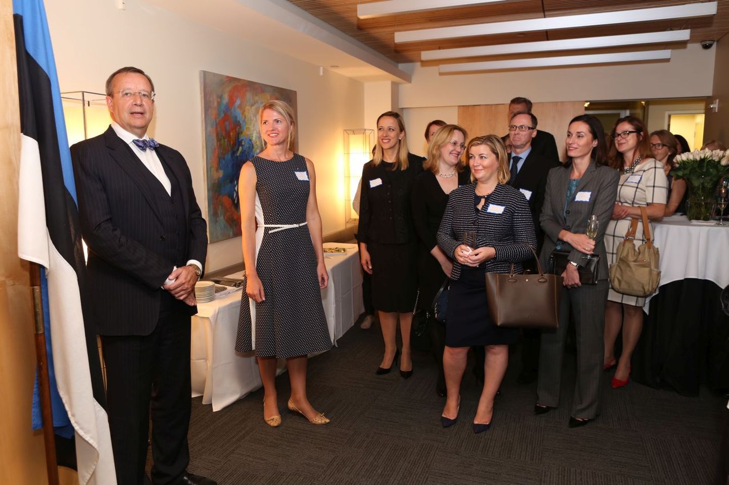 President Ilves USAs Eestist pärit ettevõtlike noortega kohtumas