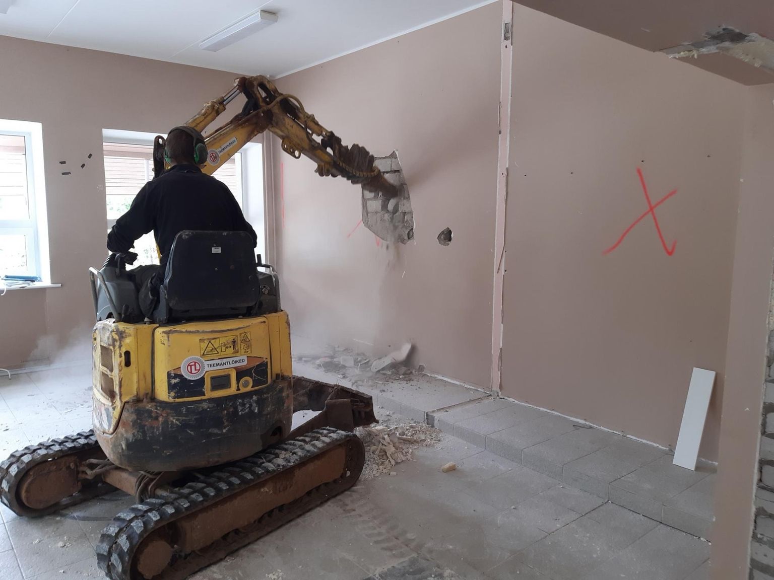 Koolimajja tuleb ventilatsioonisüsteem.