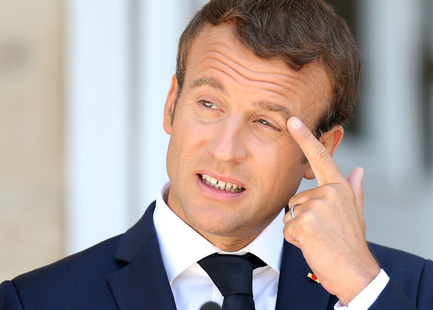 Prantsusmaa president Emmanuel Macron sel nädalal Bulgaarias.