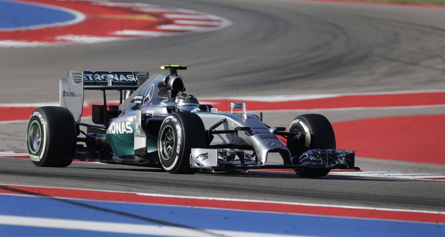 Nico Rosberg USA vormel-1 etapil.