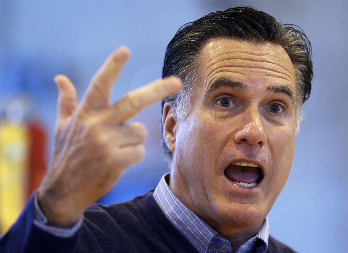 Mitt Romney eile Maine´is asuvas Sanfordis vabariiklastele kõnet pidamas.