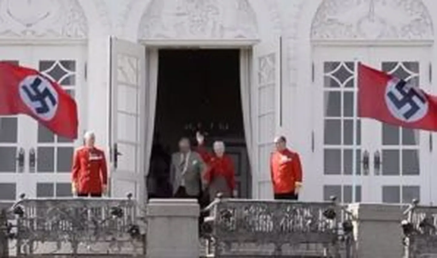 Video, milles Taani kuningannat Margrethe II näidatakse natsimeelsena