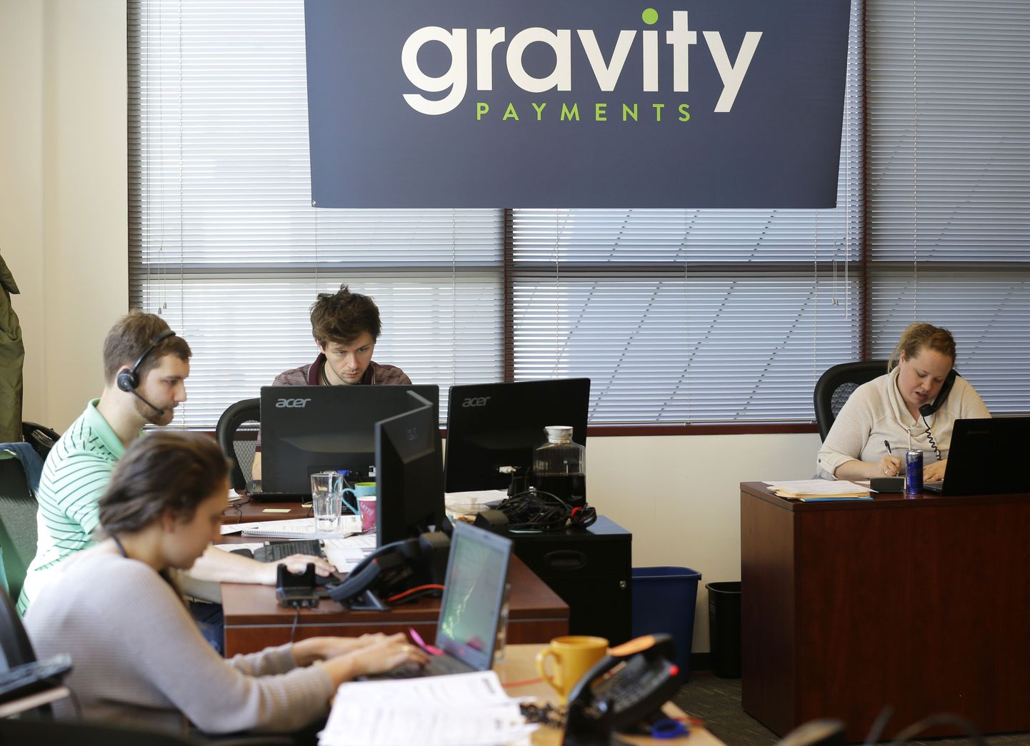 Seattle´is tegutseva firma Gravity Payments töötajad