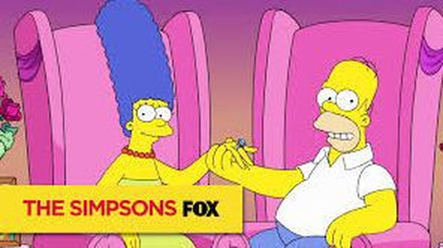 Homer ja Marge Simpson