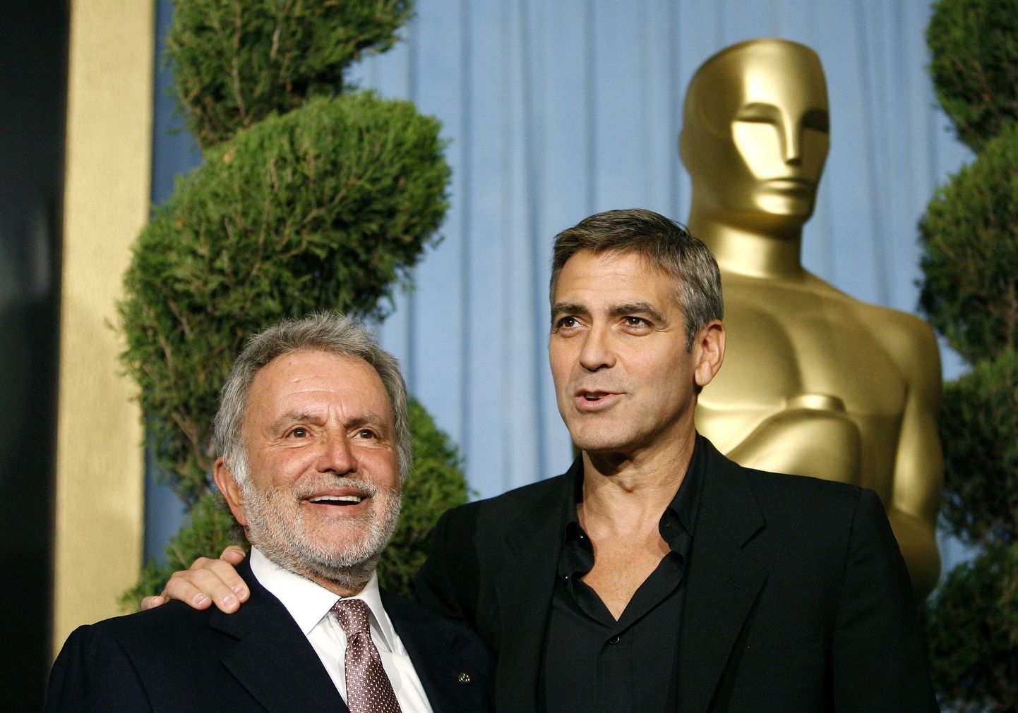 Sid Ganis ja George Clooney