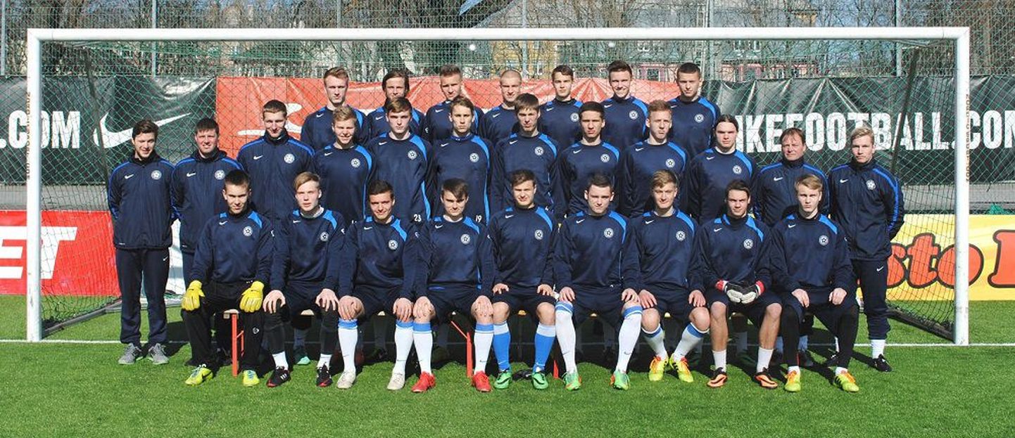 Eesti U19 koondis.