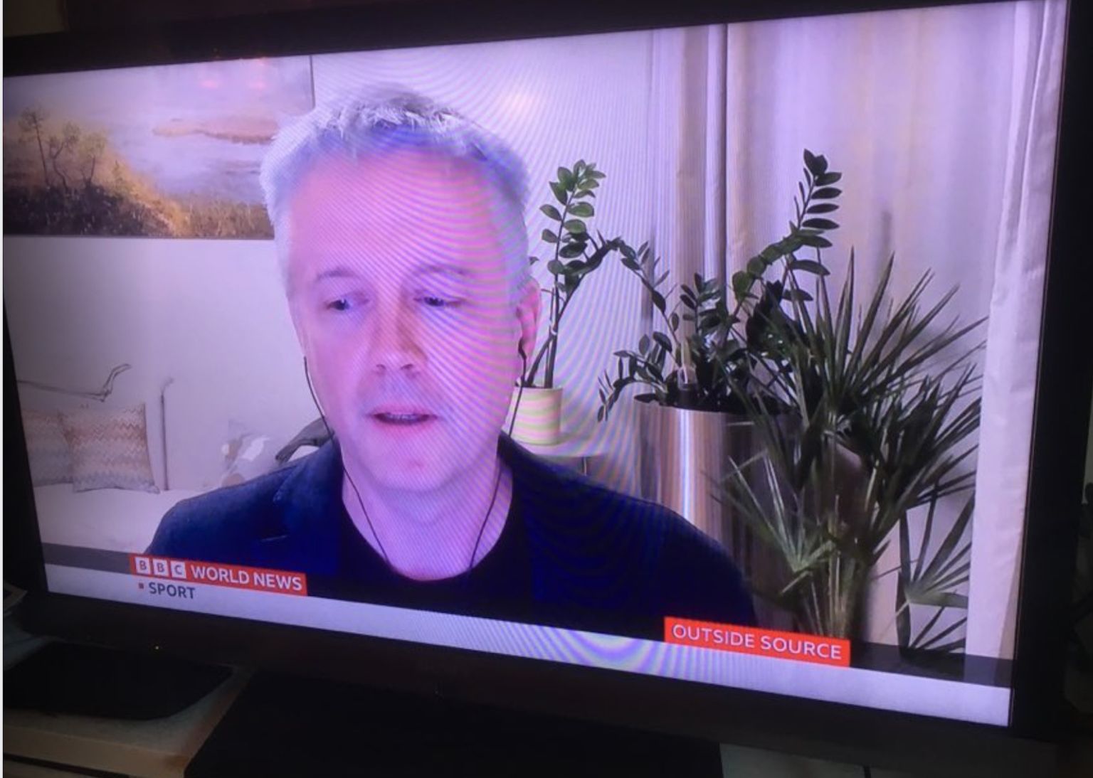 Jaan Tallinn esinemas BBC uudistesaates