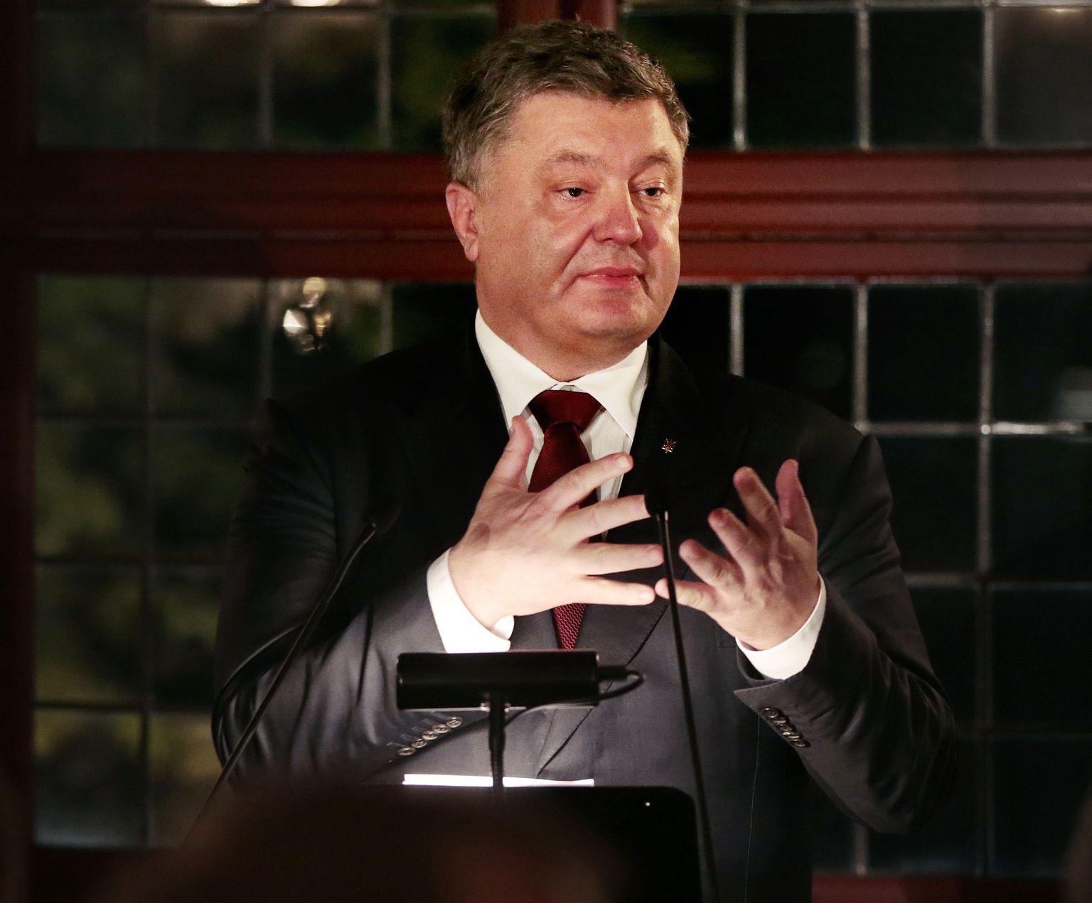 Ukraina president Petro Porošenko.