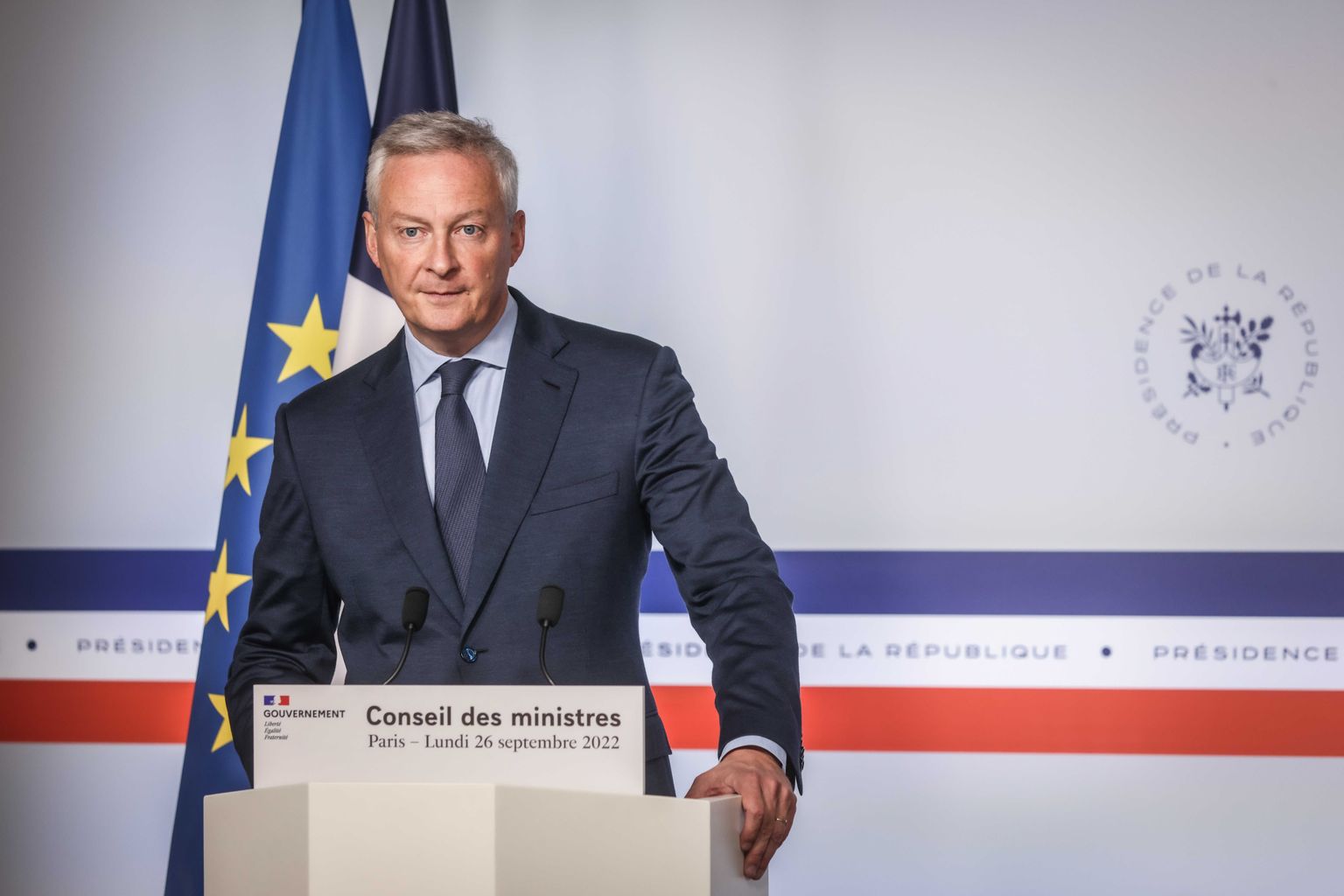 Prantsusmaa rahandusminister Bruno Le Maire.