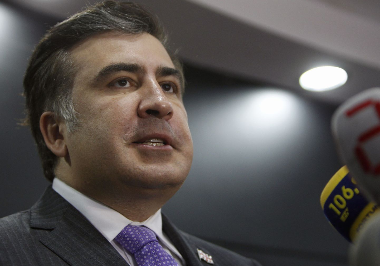 Gruusia president Mihheil Saakašvili ütles telepöördumises, et hääletustulemus näitab tema erakonda ühtse ja «vägagi lahinguvõimelisena».