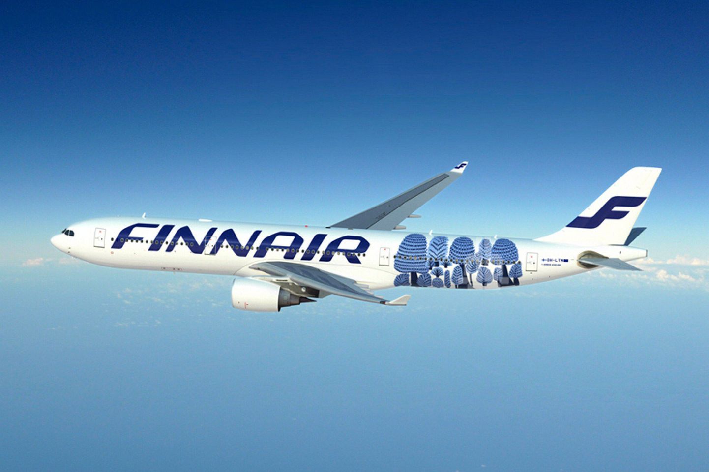Finnairi reisilennuk Airbus 330.