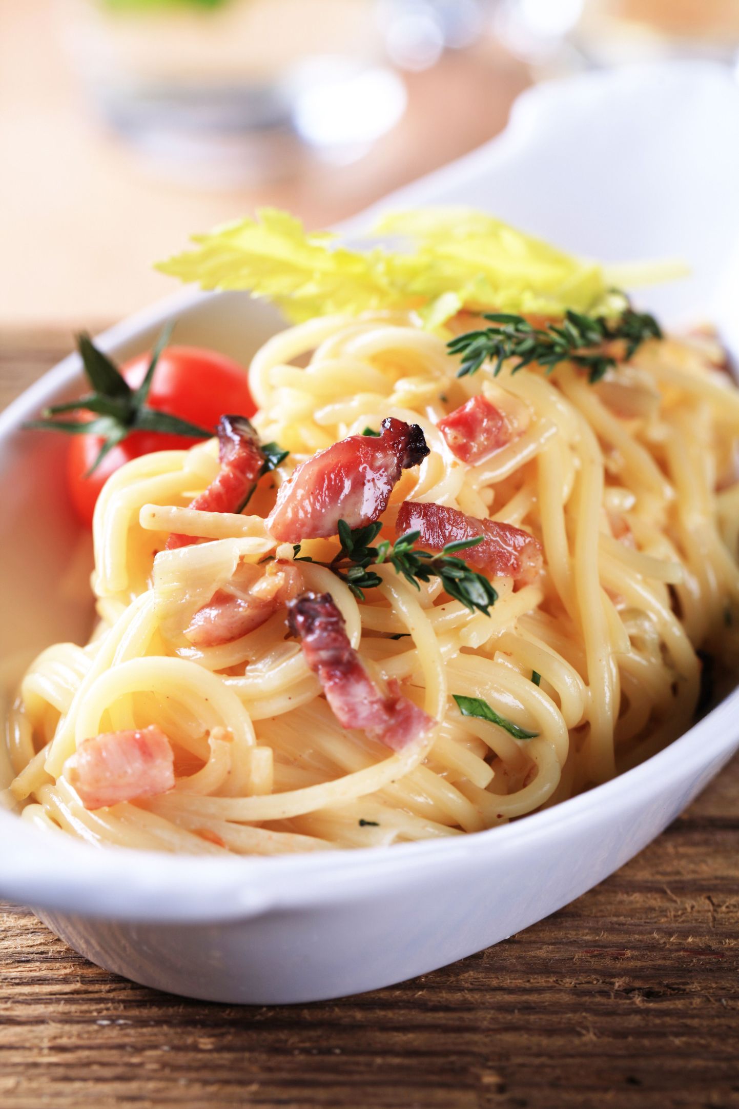 Pasta Carbonara on paljudes riikides tuntud ja armastatud roog.