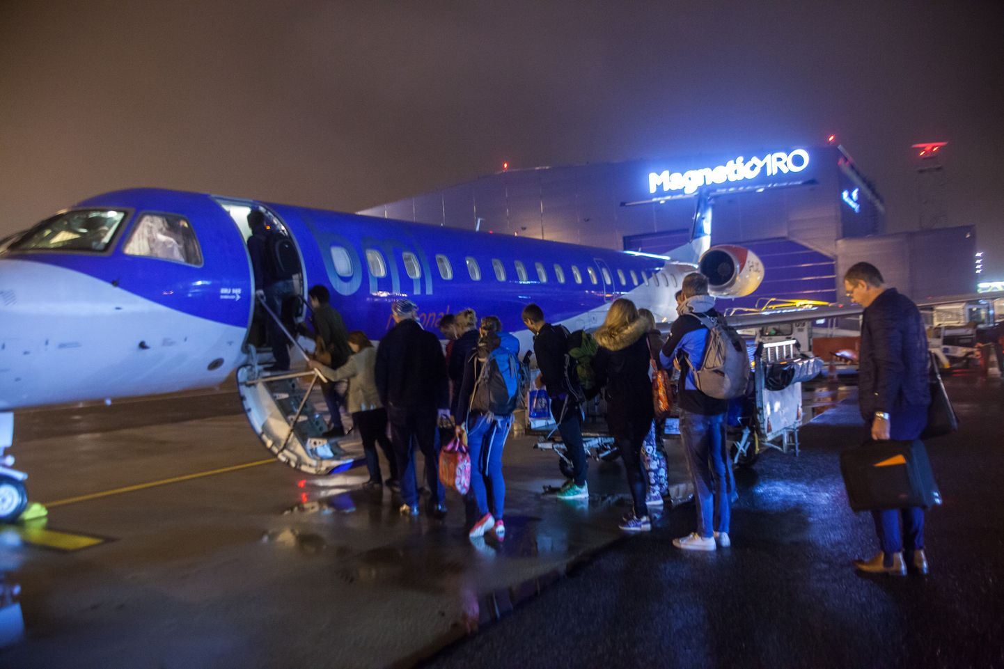 Tallinna lennujaamast väljunud esimene Nordic Aviationi lend.
