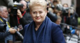 В Эстонию прибывает президент Литвы Даля Грибаускайте