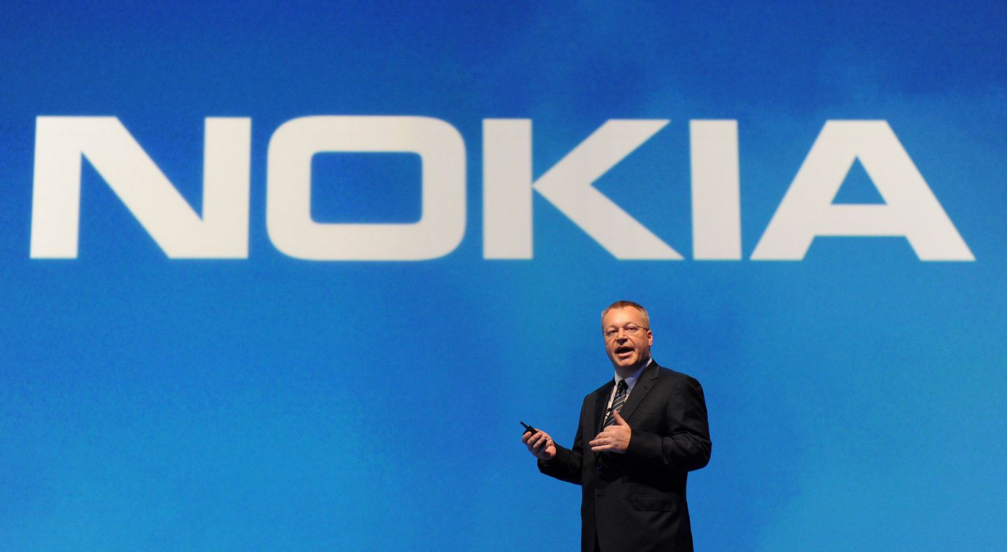 Nokia juht Stephen Elop.