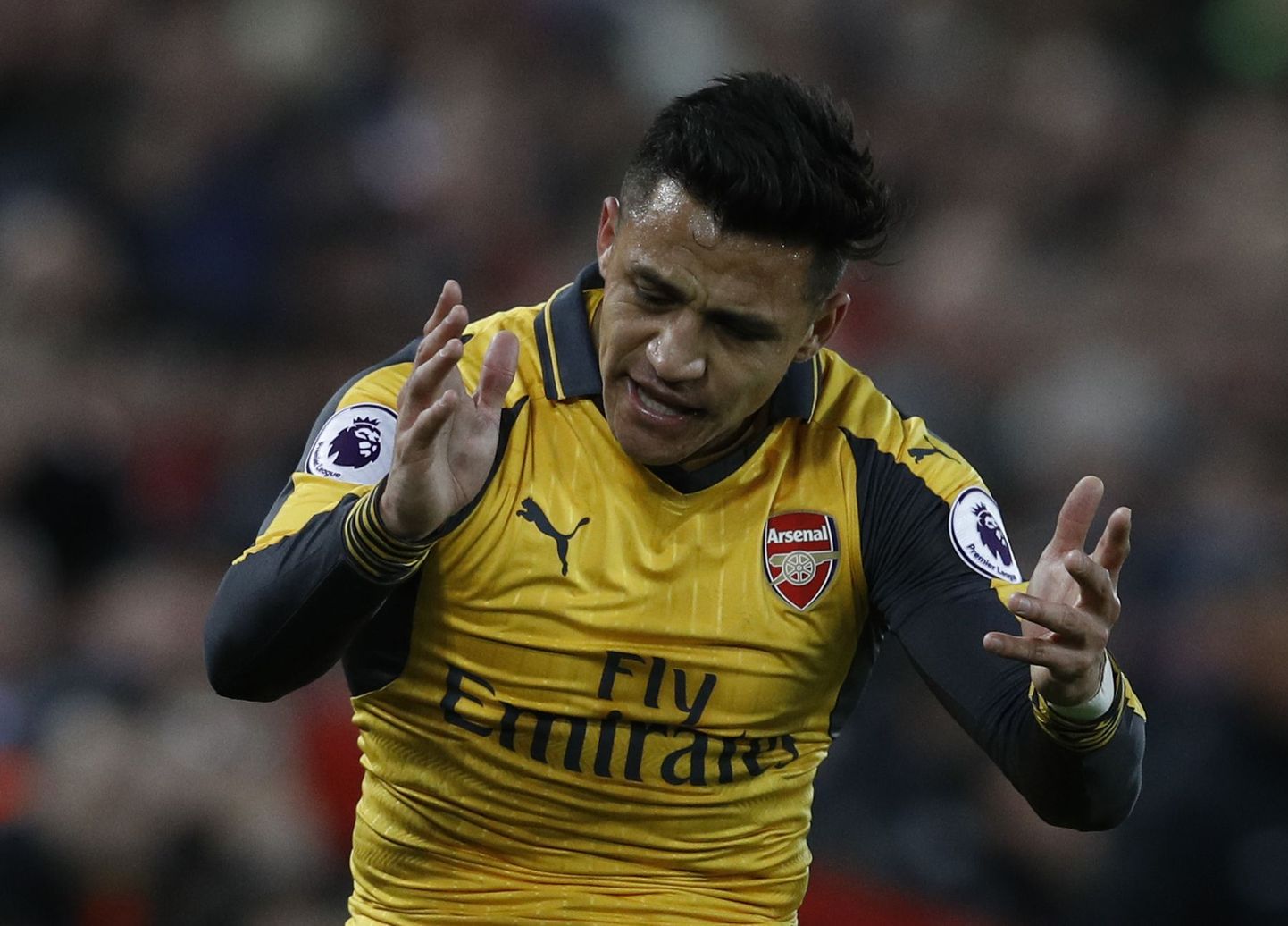 Arsenali tähtründaja Alexis Sanchez pole oma olukorraga praeguses koduklubis rahul.