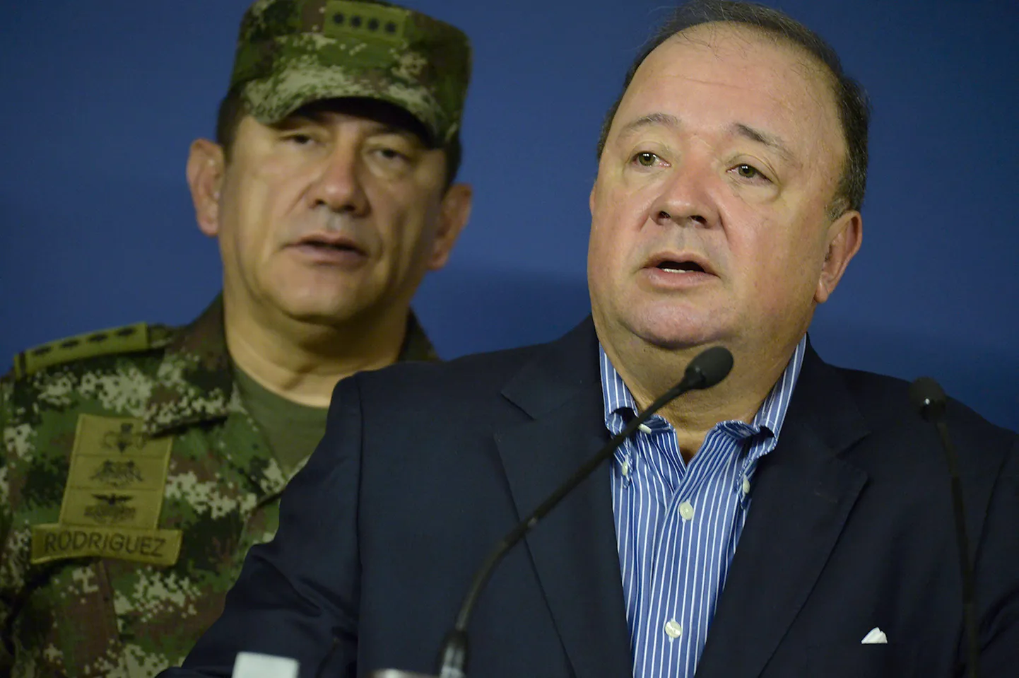 Colombia kaitseminister Luis Carlos Villegas.