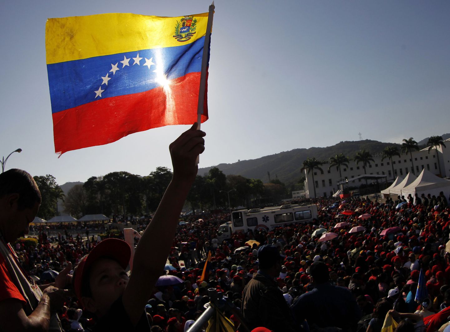 Флаг Венесуэлы.