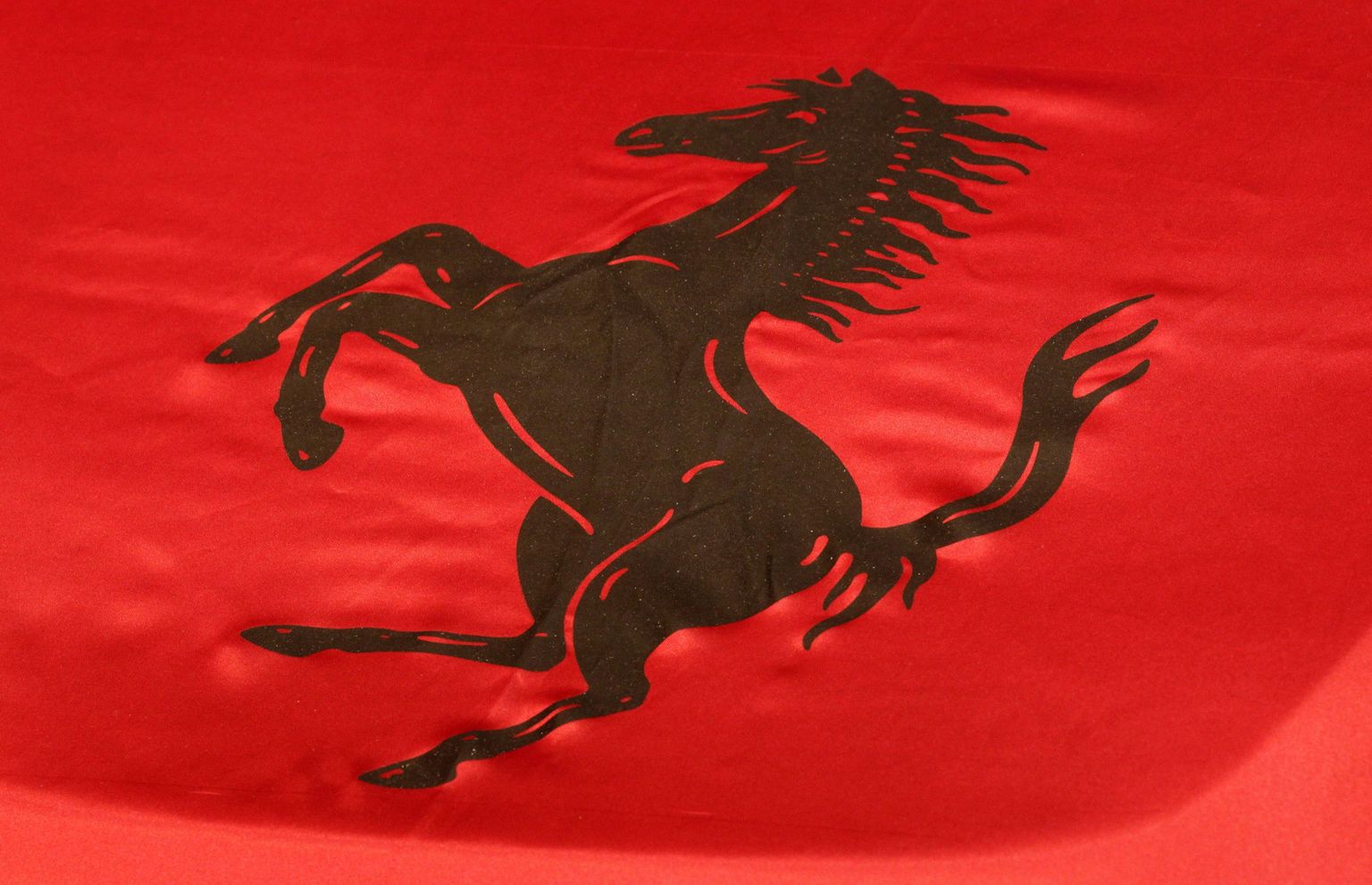 Ferrari logo.