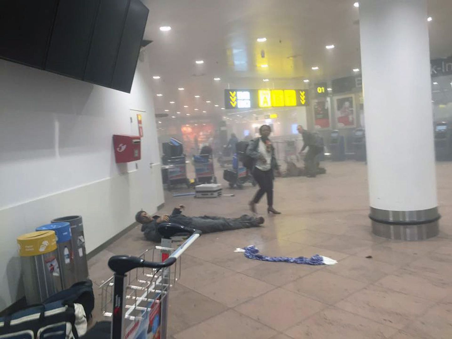 Теракт в аэропорту Брюсселя.