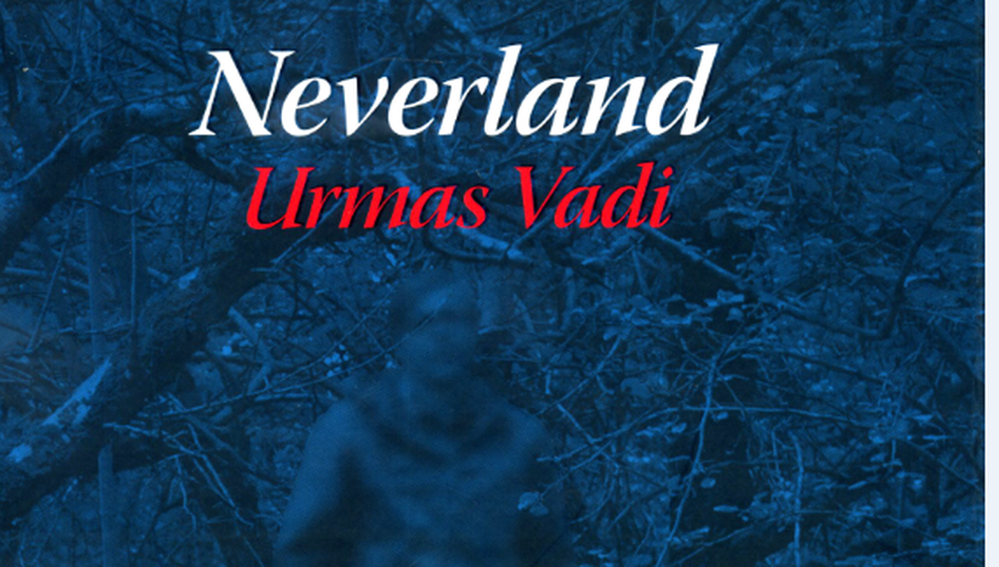 Urmas Vadi «Neverlandi» esikaane (pildil fragment) on kujundanud Andres Rõhu.