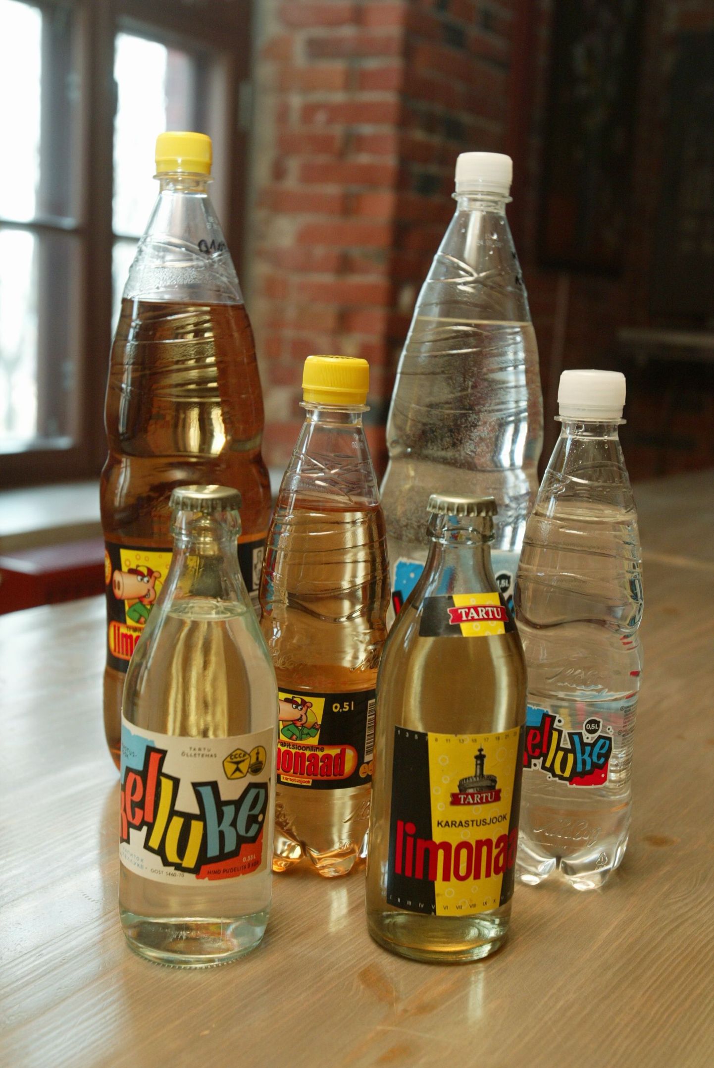 Eesti limonaadides kasutatakse praegu peamiselt suhkurt.