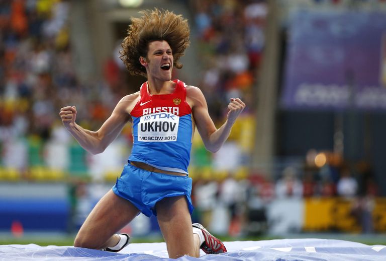 Ivan Uhhov on kõrgushüppe valitsev olümpiavõitja.