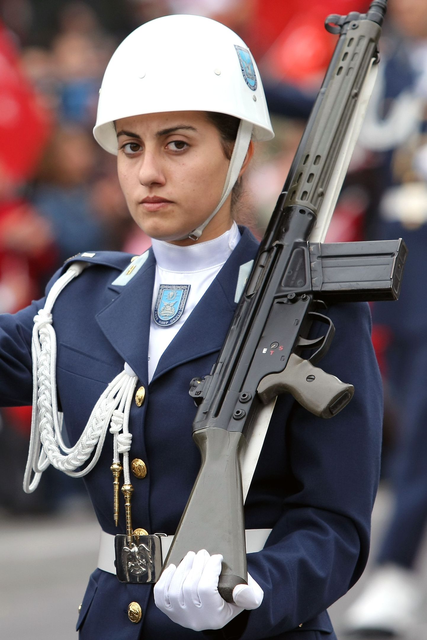 Türgi naissõdur.