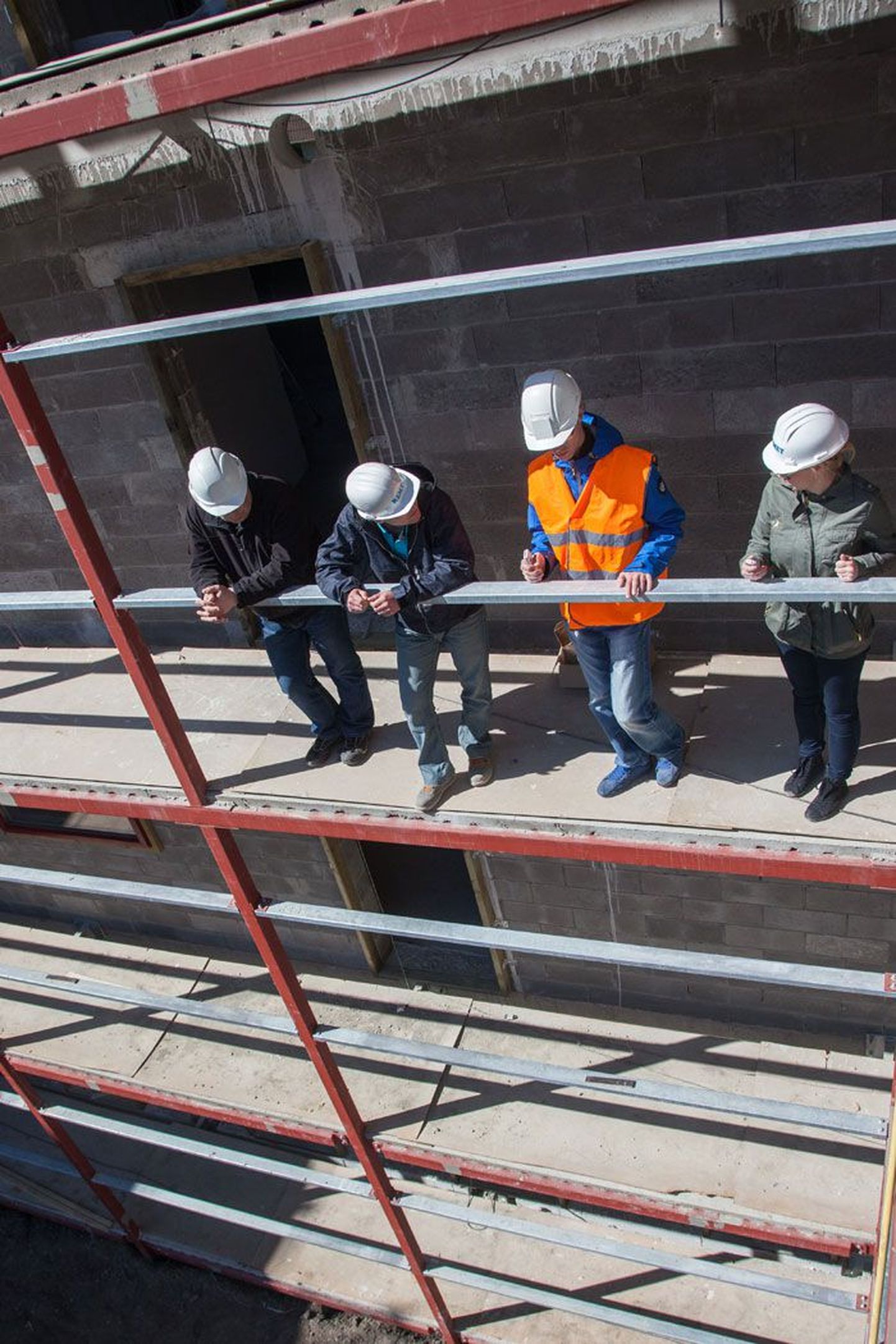 Tööinspektsioon käib sageli ehitusplatside ohutust kontrollimas.