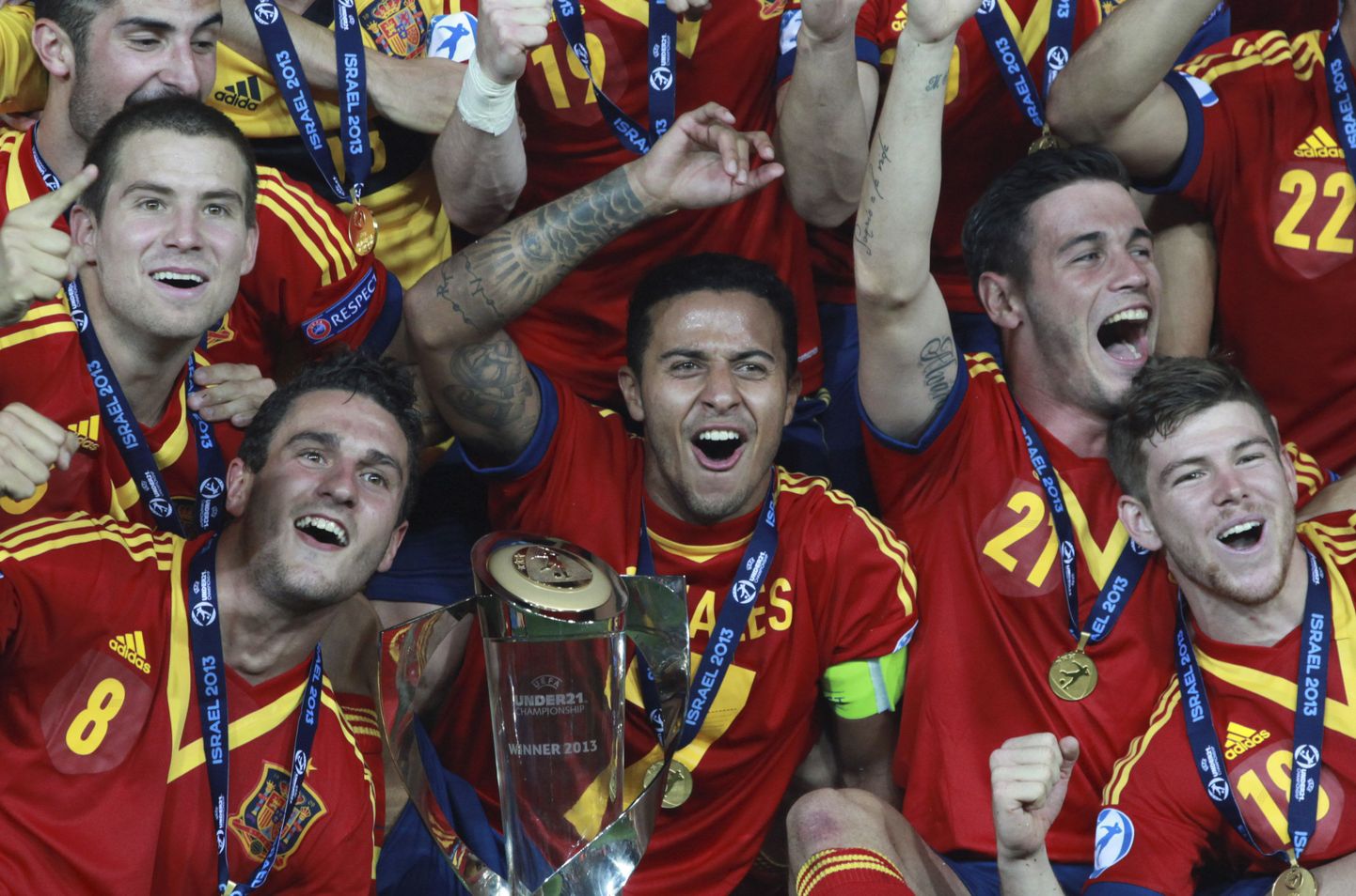 Победители ЧЕ-2013 (U21) - сборная Испании.