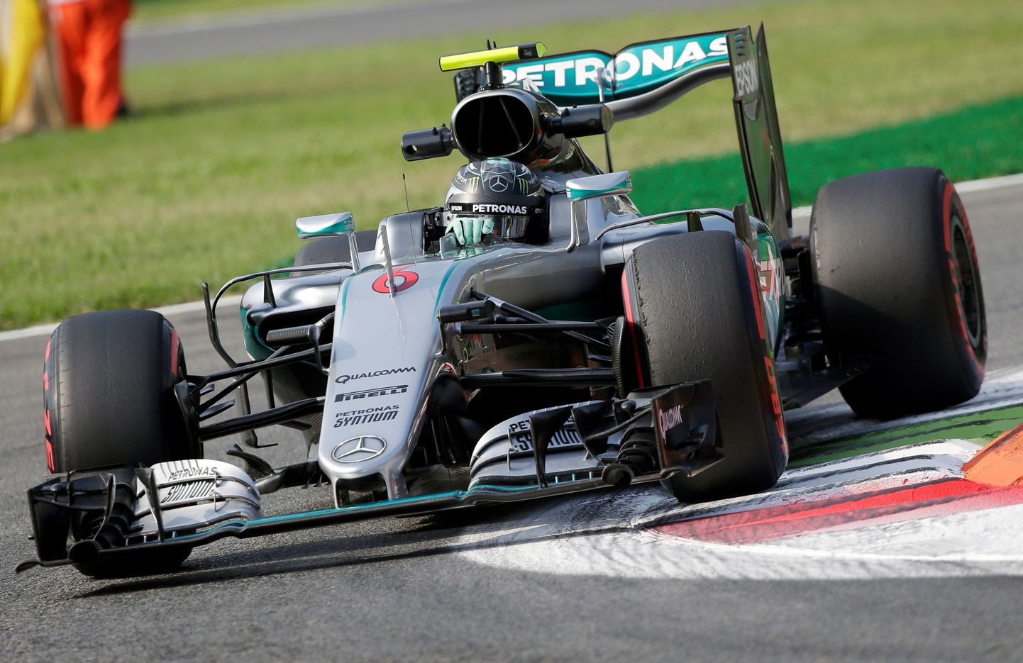 Nico Rosberg Monza ringrajal.