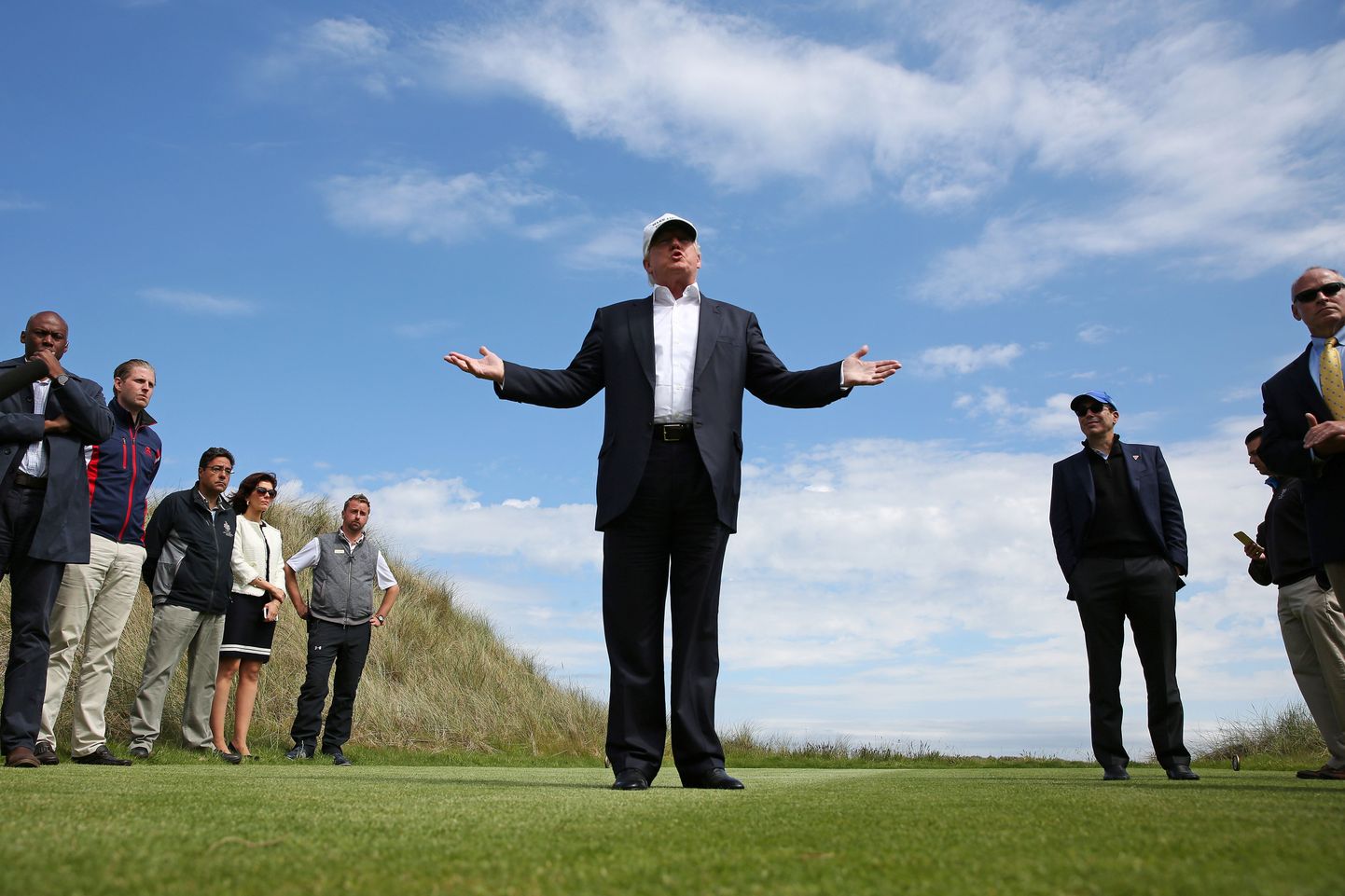 Donald Trump rajatud golfiväljakul