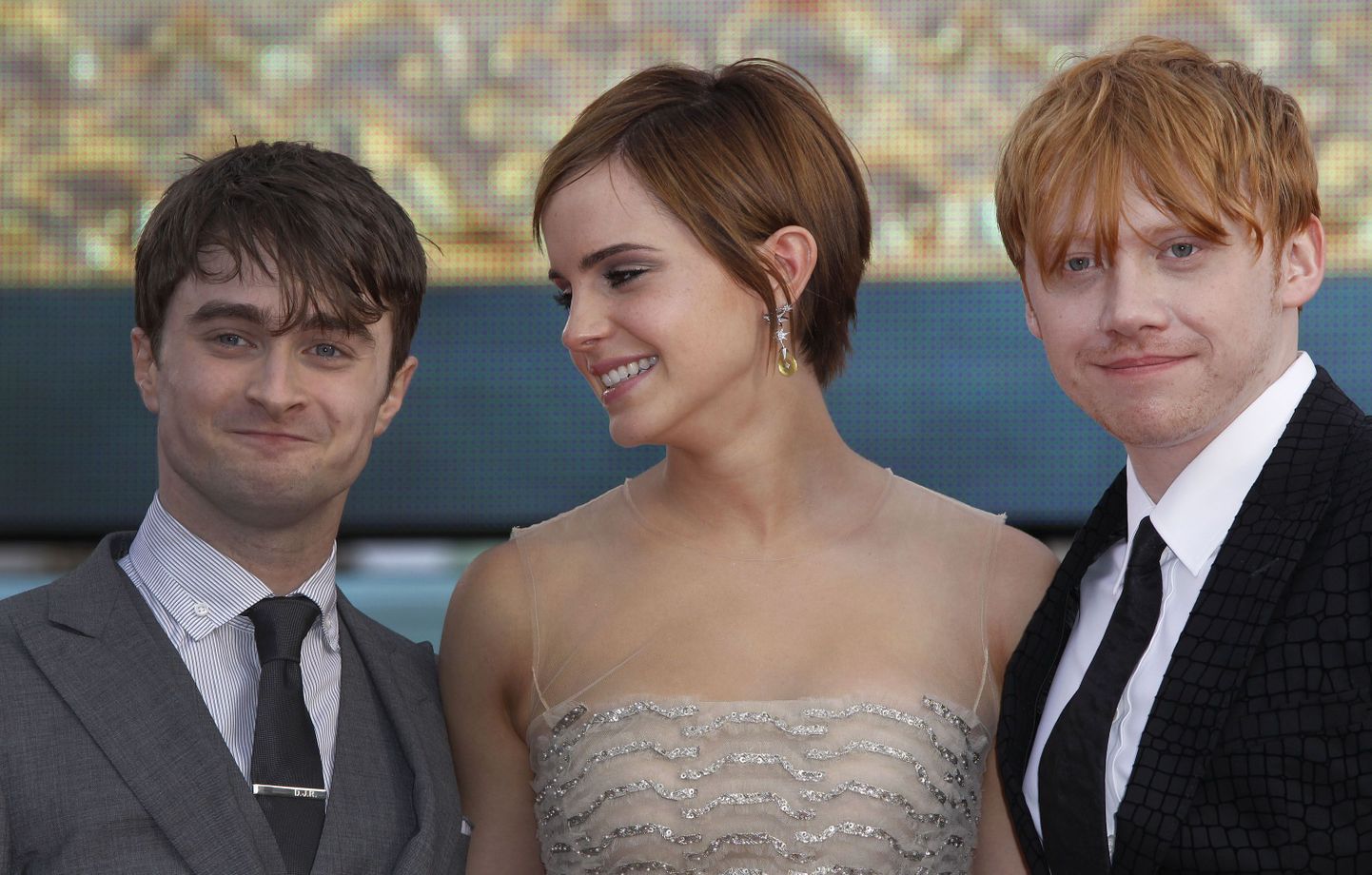 Daniel Radcliffe, Emma Watson ja Rupert Grint
