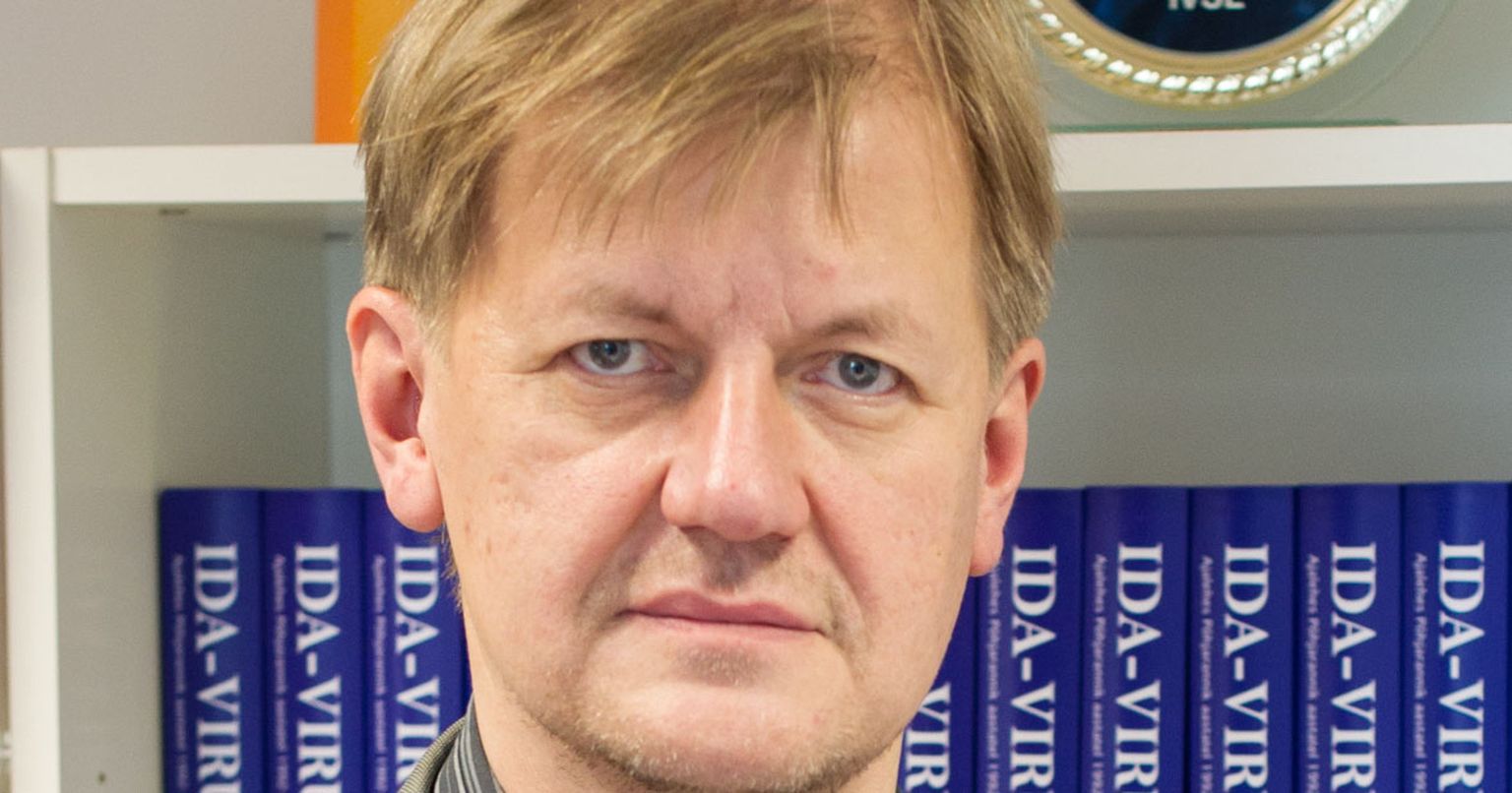 Ajalehe Põhjarannik peatoimetaja Erik Gamzejev.