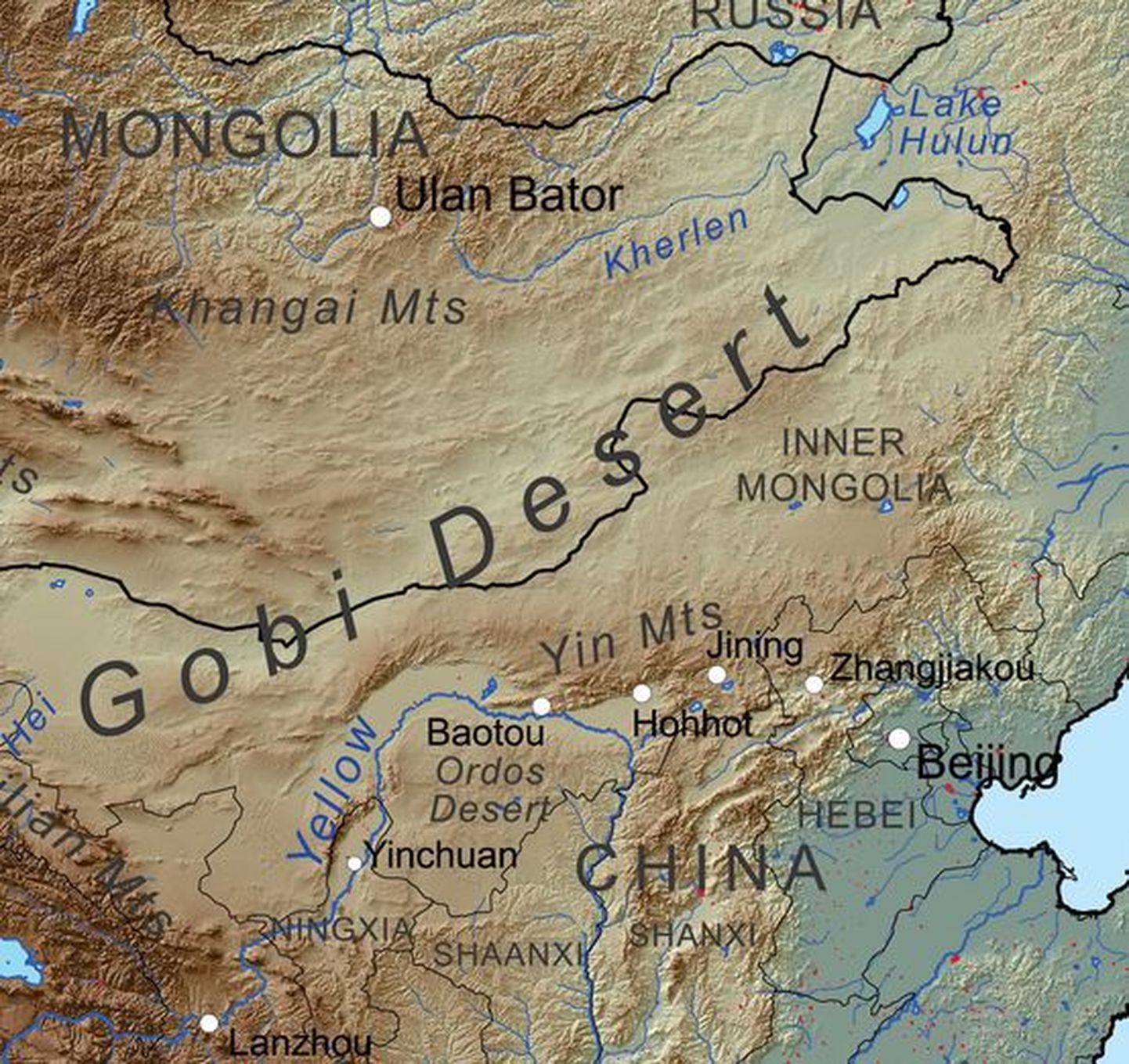 Satelliidid paljastasid Gobi kõrbest kummalise objekti