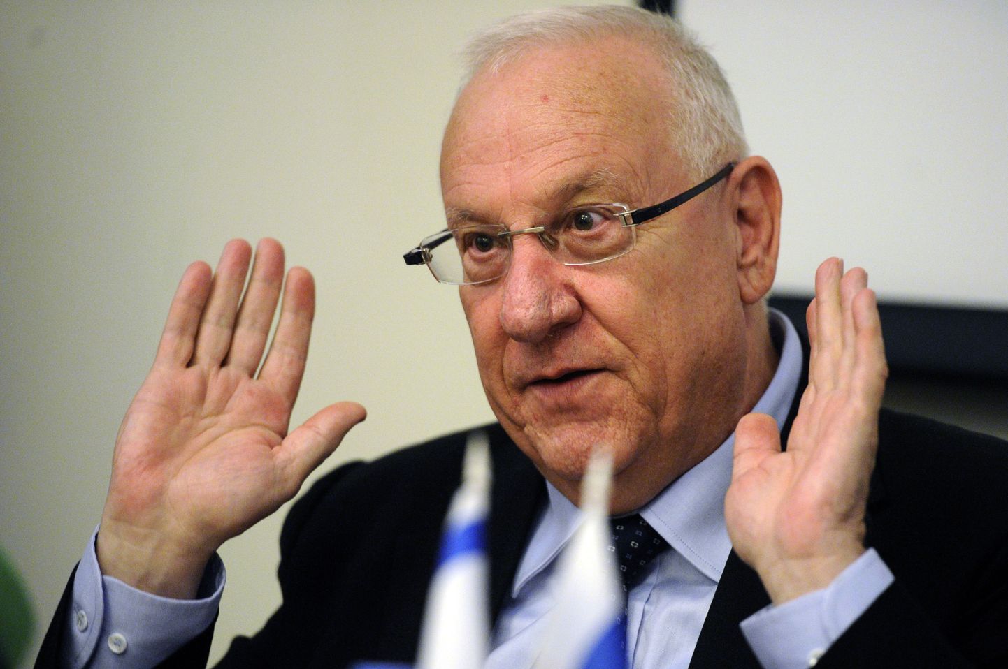 Iisraeli parlamendispiiker Reuven Rivlin.