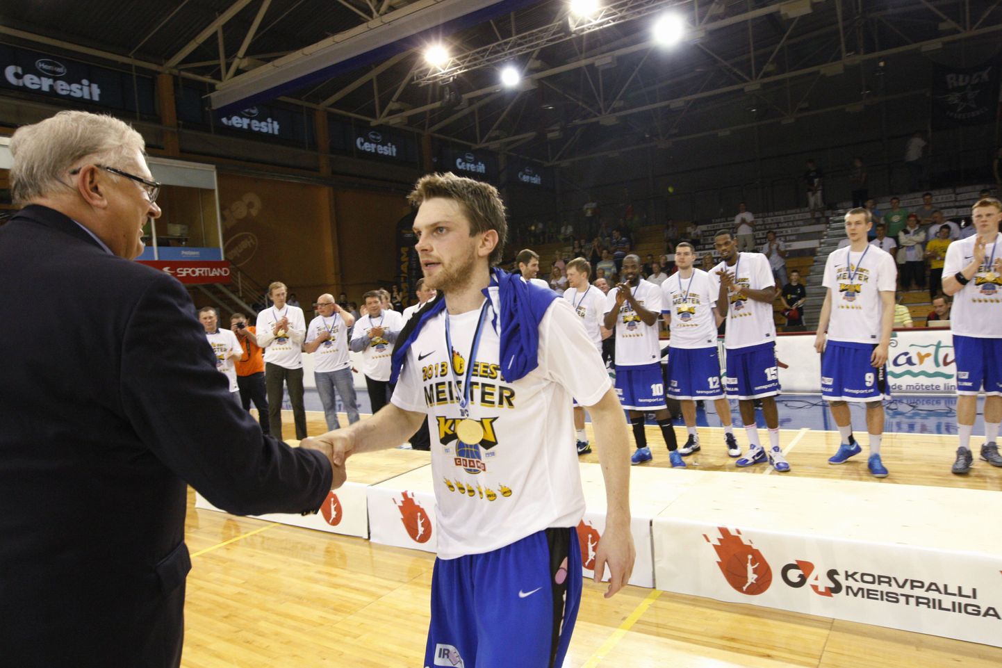 Reede õhtul selgus Eesti korvpallimeister, kui tiitlikaitsja Kalev/Cramo alistas finaalseeria neljandas kohtumises Tartu Rocki 81:69 ja tuli kolmandat korda järjest meistriks.