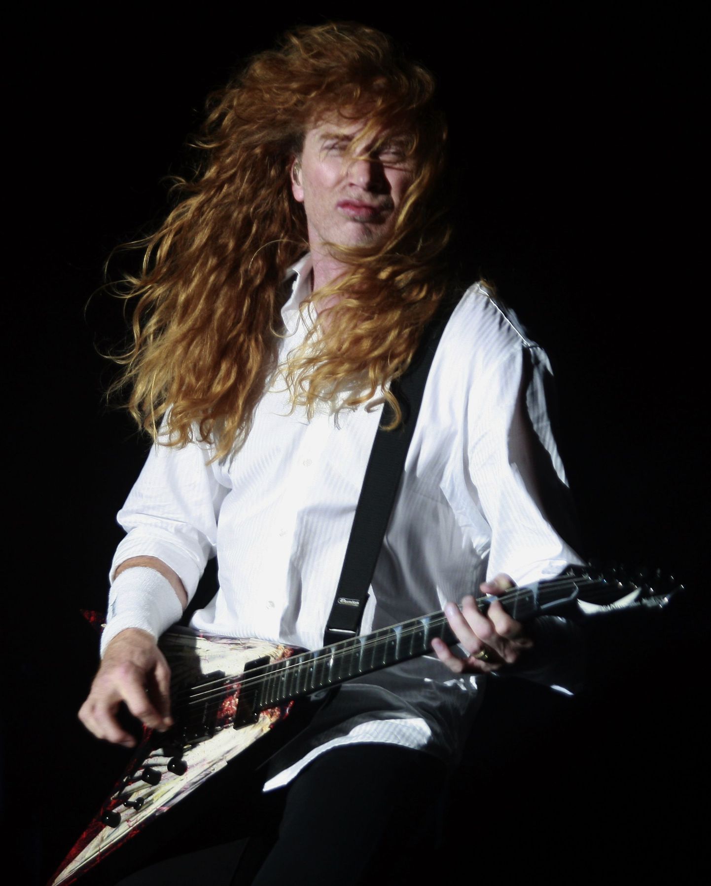 Легендарный Дэйв Мастейн — лидер группы Megadeth со дня ее основания и основной автор песен.