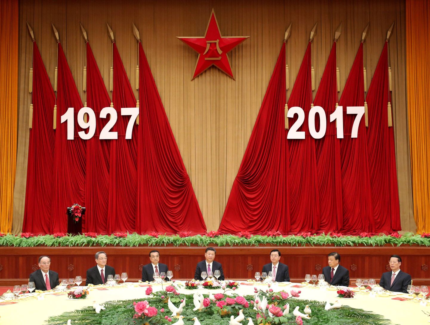 Hiina kommunistliku partei esindajad.