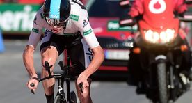 Froome tegi Vueltal ülivõimsa eraldistardi ja vähendas Quintanaga oluliselt vahet