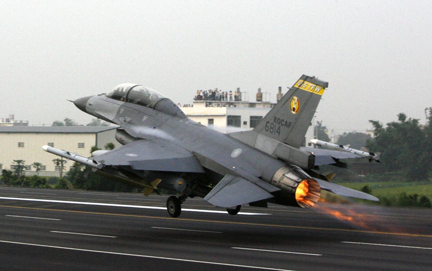 Taiwani õhujõudude F-16.