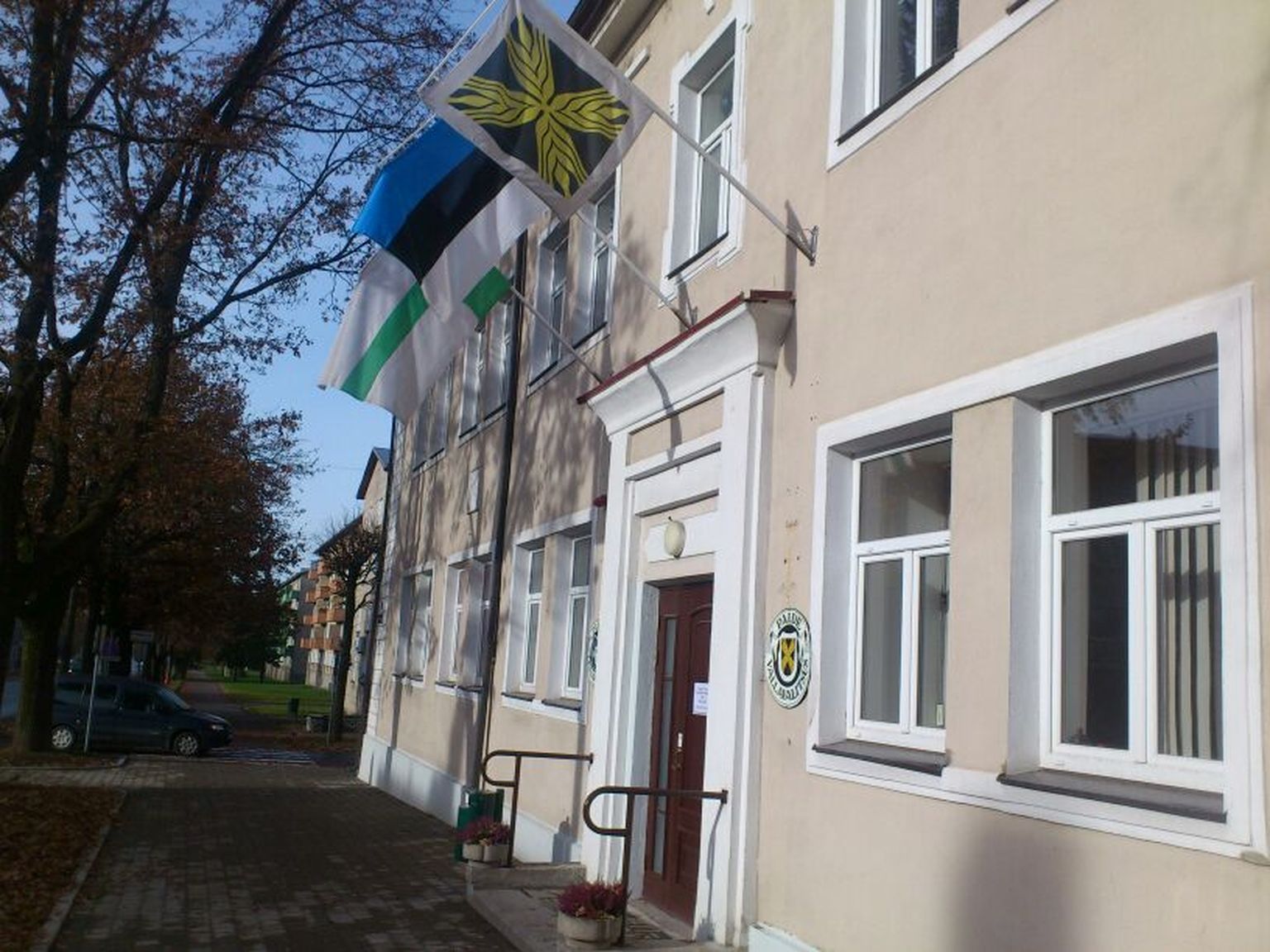 Paide linnavalitsuse maja.
